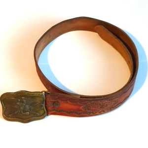 Vintage Belt With Buckle Our American Heritage The Second Amendment 1977…